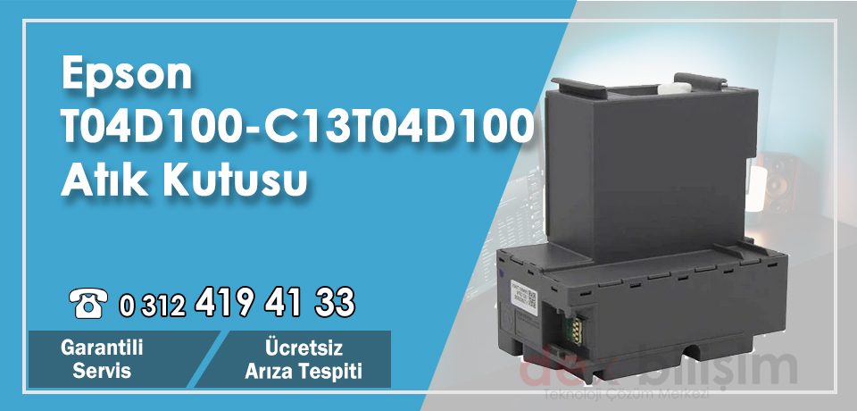 Epson T04D100-C13T04D100 Orjinal – Muadil Atık Kutusu Değişimi