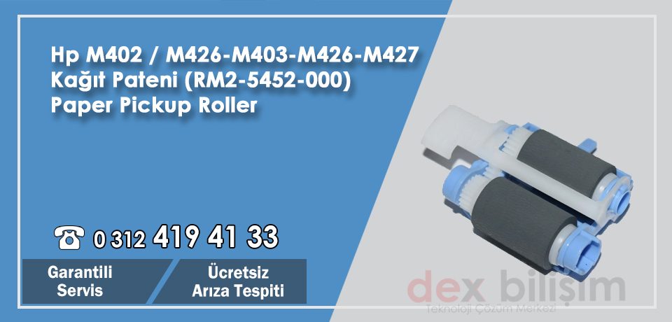 Hp M402 / M426-M403-M426-M427 Kağıt Pateni (RM2-5452-000) Paper Pickup Roller